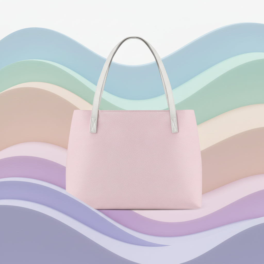 Pale Pink Handbag | Pink Shoulder Handbag
