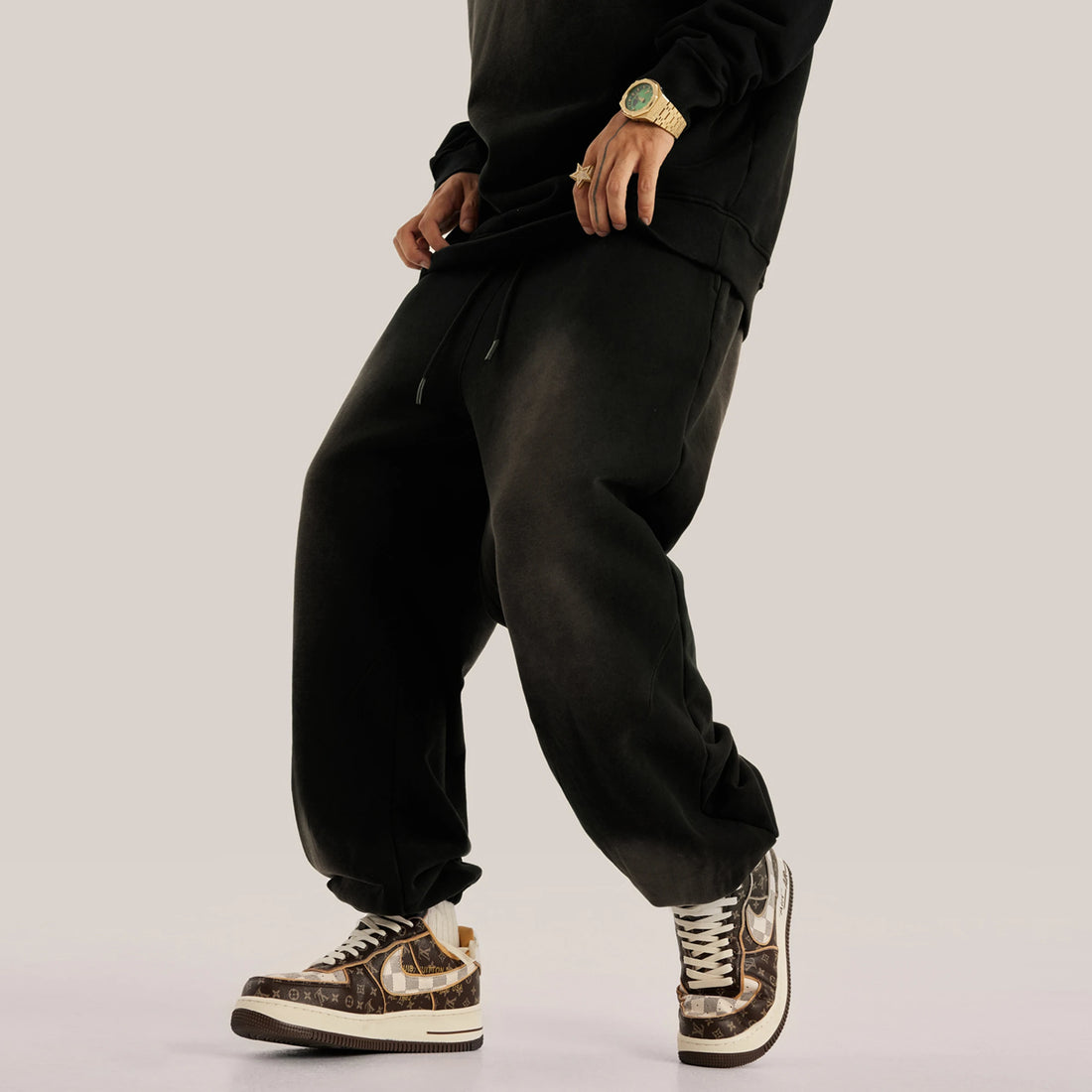 Unisex Super Heavyweight Sun Faded Sweatpants S-XL