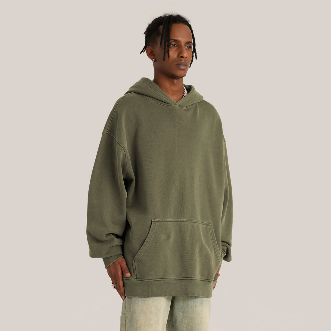 Super Heavyweight Oversized Retro Unisex Hoodie S-XL