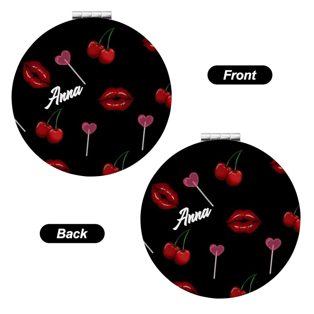Self Care Gift Sets | Personalized Cherry Lips Beauty Gift Set for Her