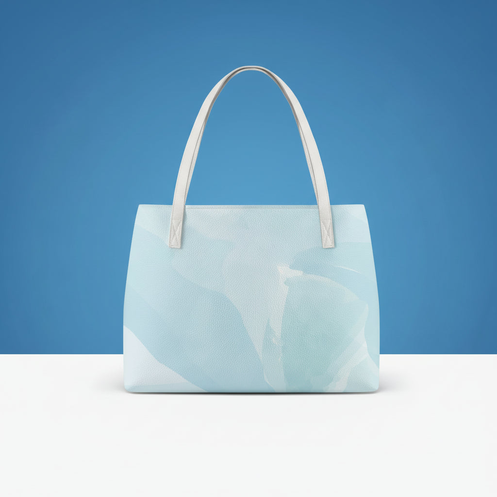 Pale Blue Handbag | Blue Shoulder Handbag