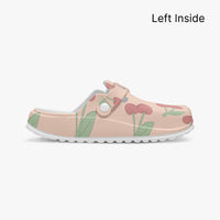 Women's Blush Pink Cherry EVA Clogs