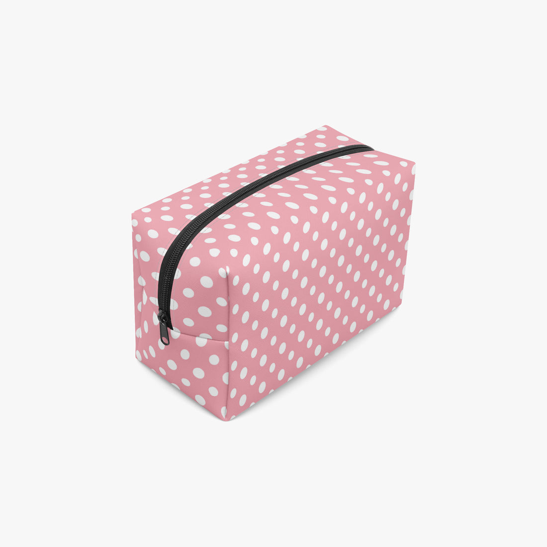 Pink Polka Dot Makeup Bag