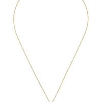 Gold-tone hamsa pendant necklace featuring an embossed hand charm
