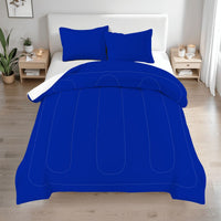Royal Blue Queen Comforter Set