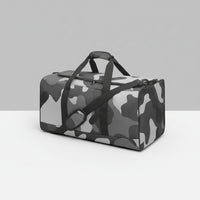 Camo Duffle Bag | Black Mens Camo Duffle Bag for Gym & Travel