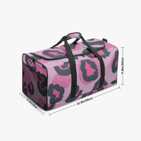 Pink Duffle Bag Leopard Print