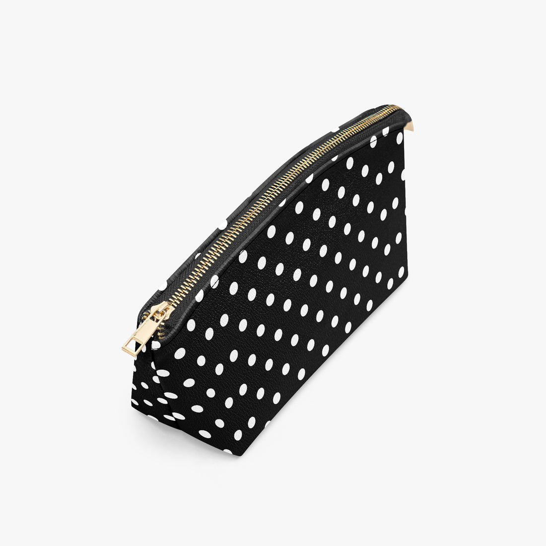 Black And White Polka Dot Makeup Bag