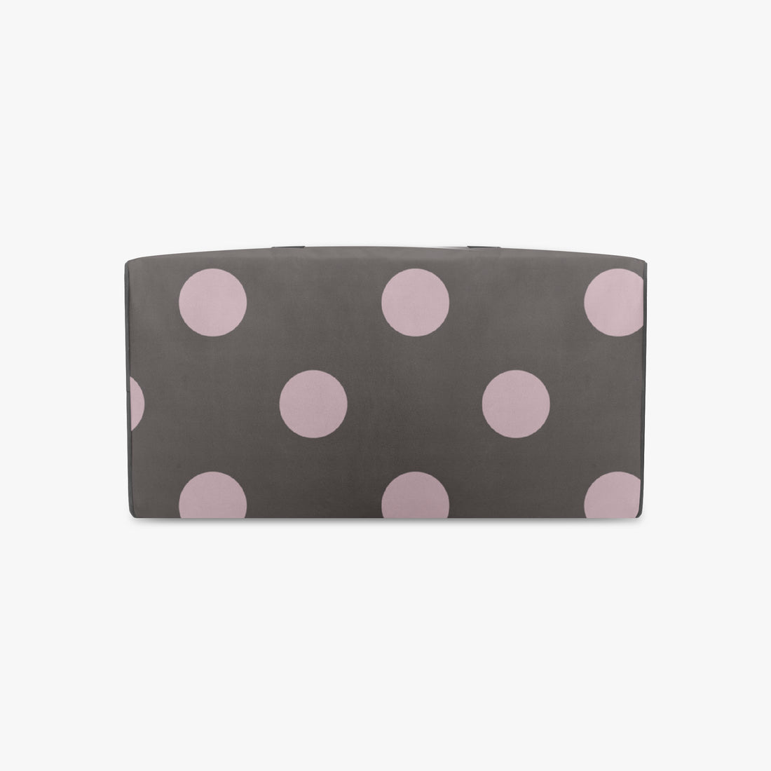 Brown Polka Dot Duffle Bag