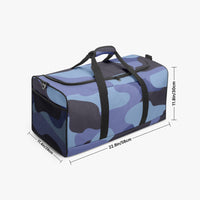 Men's Blue Camo Duffle Bag