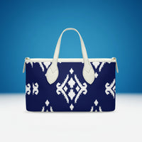 Navy Blue And White Handbags | Blue Mini Handbag