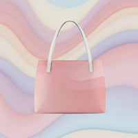 Coral Pink Handbag | Pink Shoulder Handbag