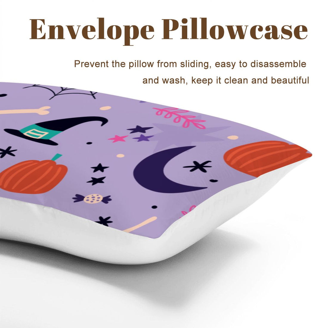 Purple Halloween Comforter Set Queen