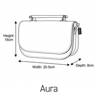 Aura Handmade Leather Bag - Chestnut-4