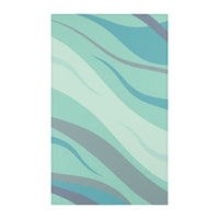 Blue and Sage Green Rug