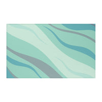 Blue and Sage Green Rug
