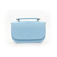 Aura Handmade Leather Bag - Baby Blue-0