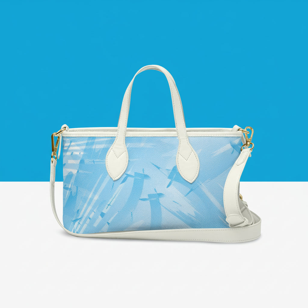 Ice Blue Handbag | Blue Mini Handbag
