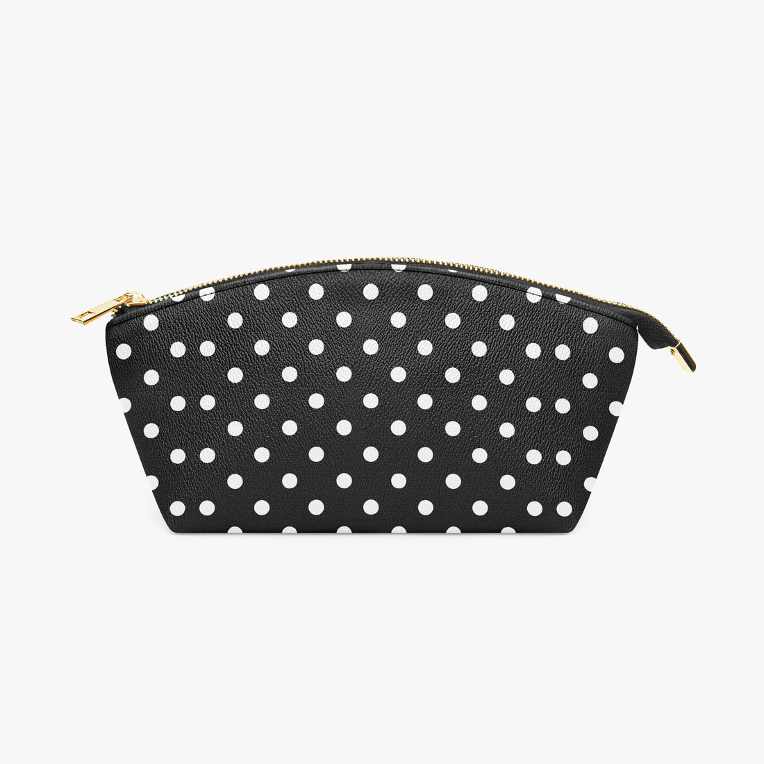 Black And White Polka Dot Makeup Bag