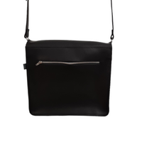 Soft Tannery Leather Messenger - Black-4