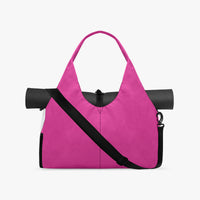 Women's Hot Pink Gym Bag in Canvas