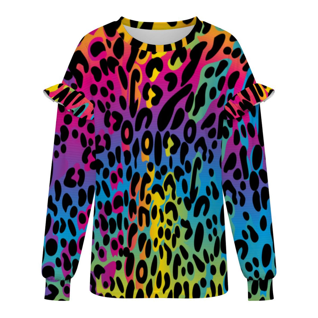 Multi Coloured Leopard Print Women&