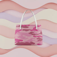 Pink Camouflage Handbag | Pink Shoulder Handbag