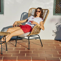 Off-white dolman sweater top with ribbon bow accents and short dolman sleeves