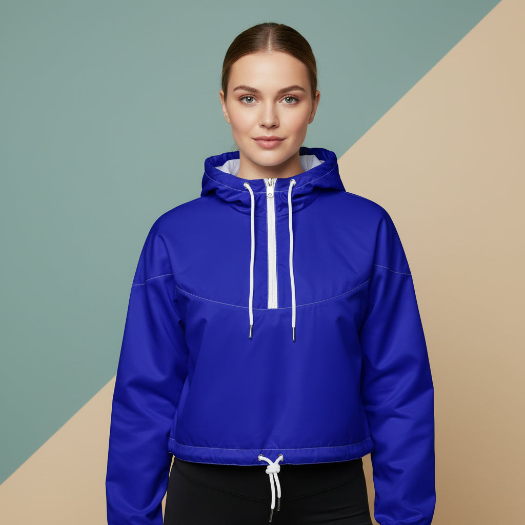 Blue Windbreaker | Women&