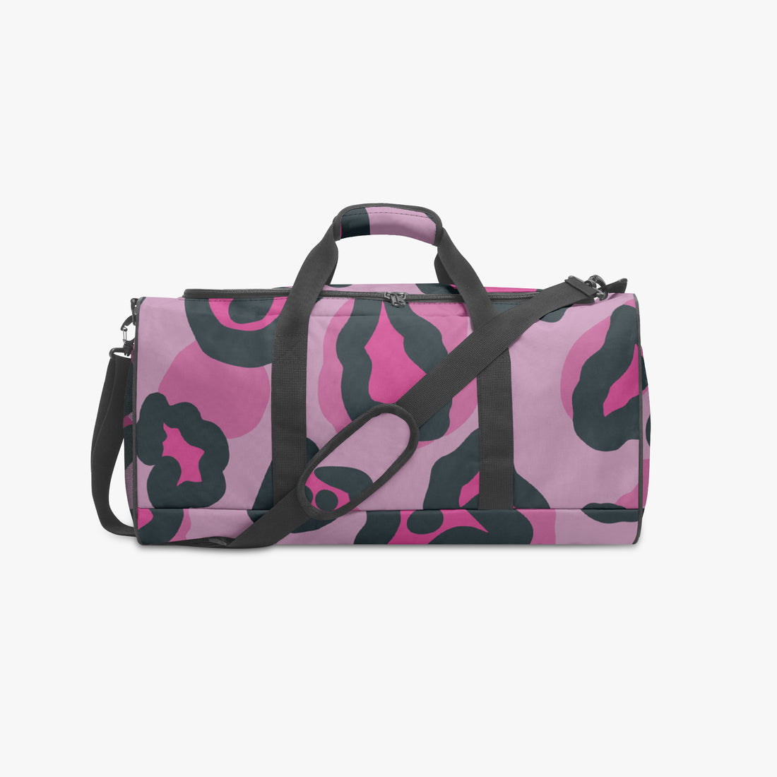 Pink Duffle Bag Leopard Print