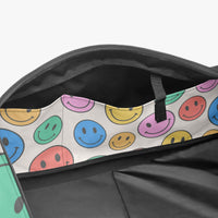 Smiley Face Funky Duffle Bag Cute Canvas