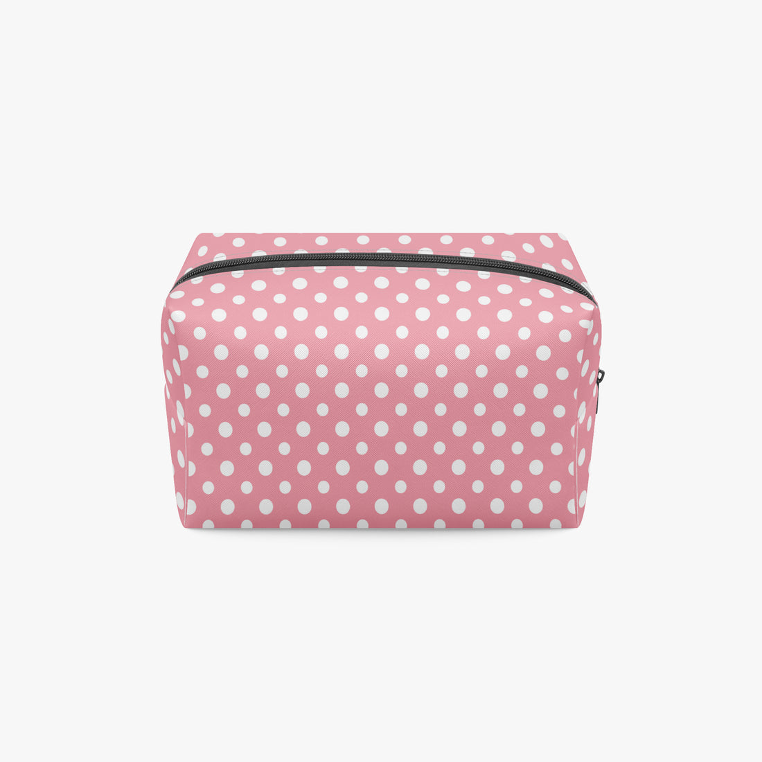 Pink Polka Dot Makeup Bag