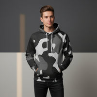 Midnight Stealth Black Camo Hoodie | Unisex Streetwear Pullover