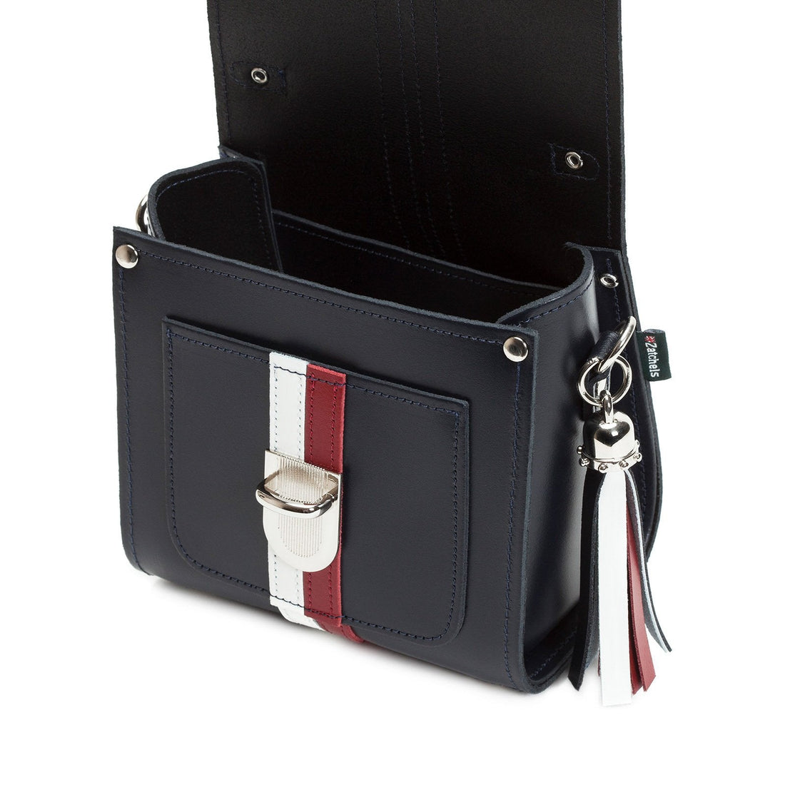 Handmade Leather Sugarcube Handbag - British Edit-4