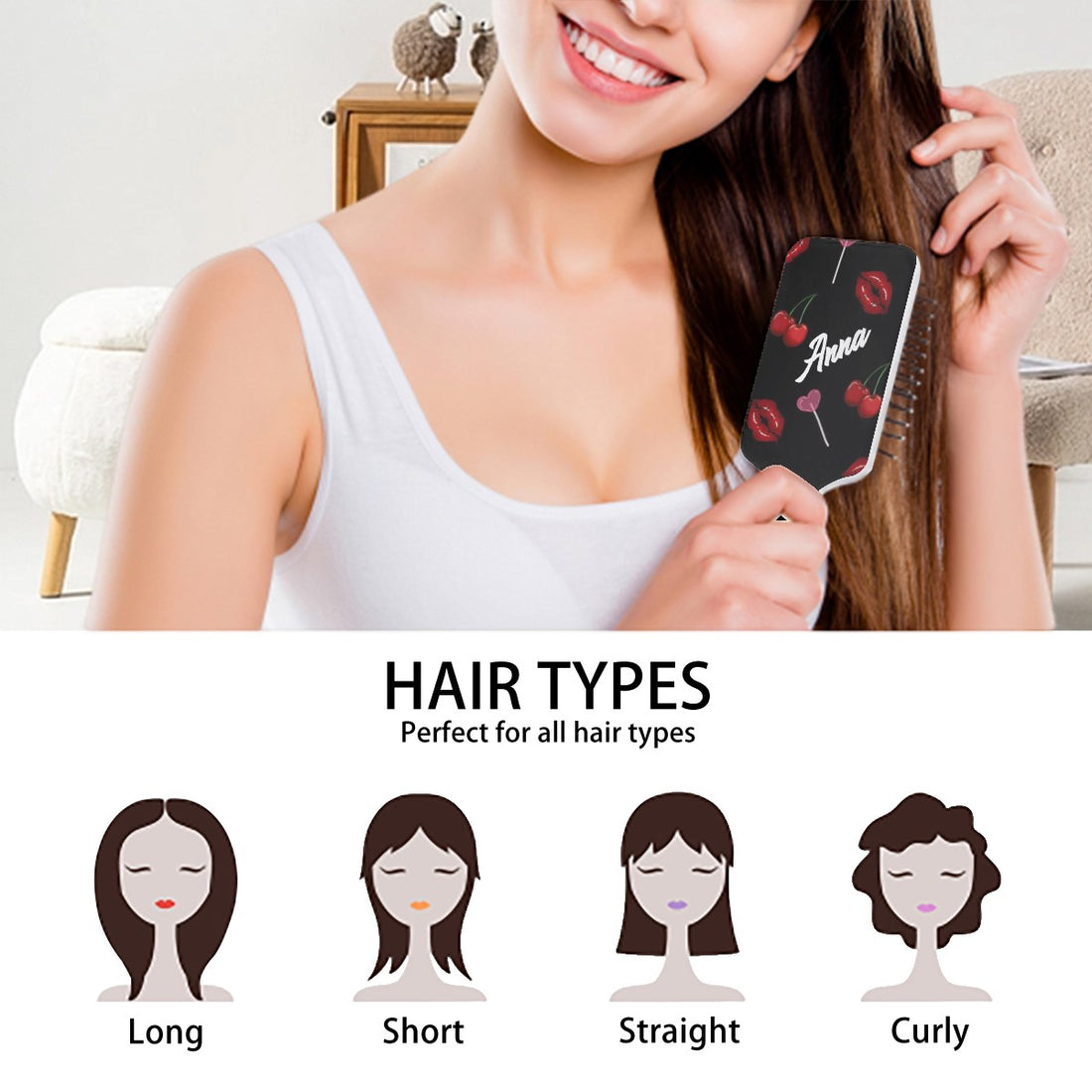Self Care Gift Sets | Personalized Cherry Lips Beauty Gift Set for Her