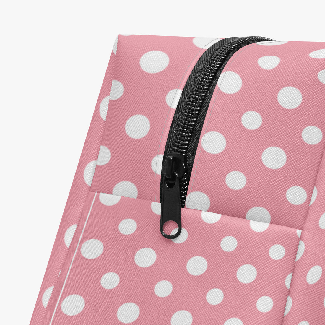 Pink Polka Dot Makeup Bag