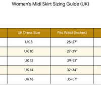 Leopard Print Skirt Midi Length Brown Classic Print with Pockets