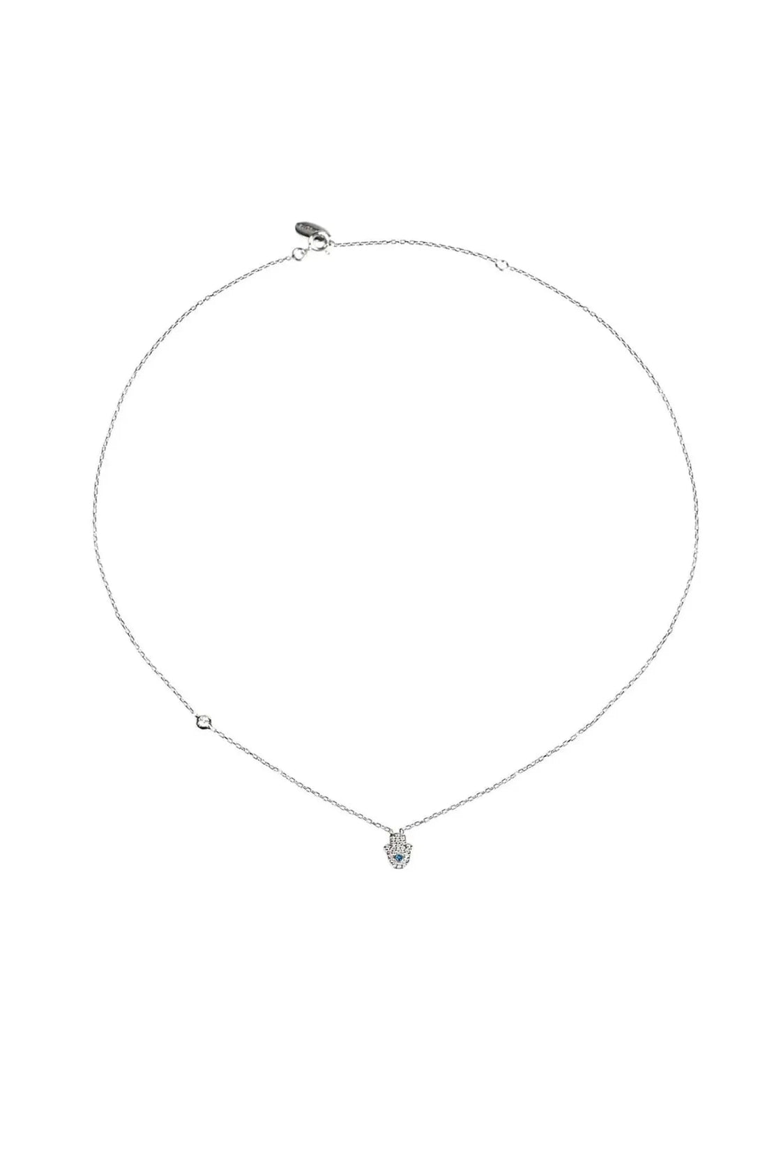 Hamsa Hand Necklace-1