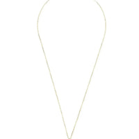 Gold chain heart mum pendant necklace with heart charm at bottom