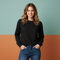 Black Sweater | Unisex Pullover Sweatshirt