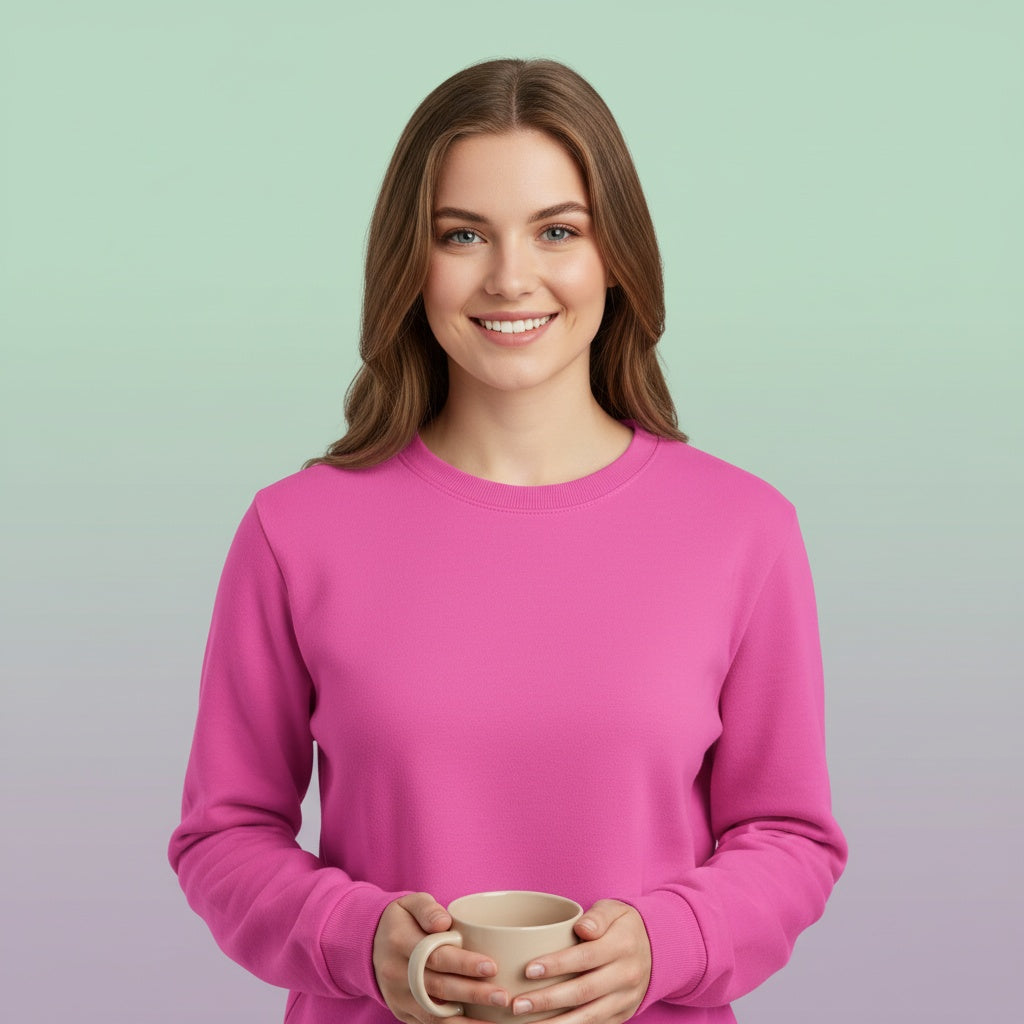 Pink Sweater | Unisex Pullover Sweatshirt