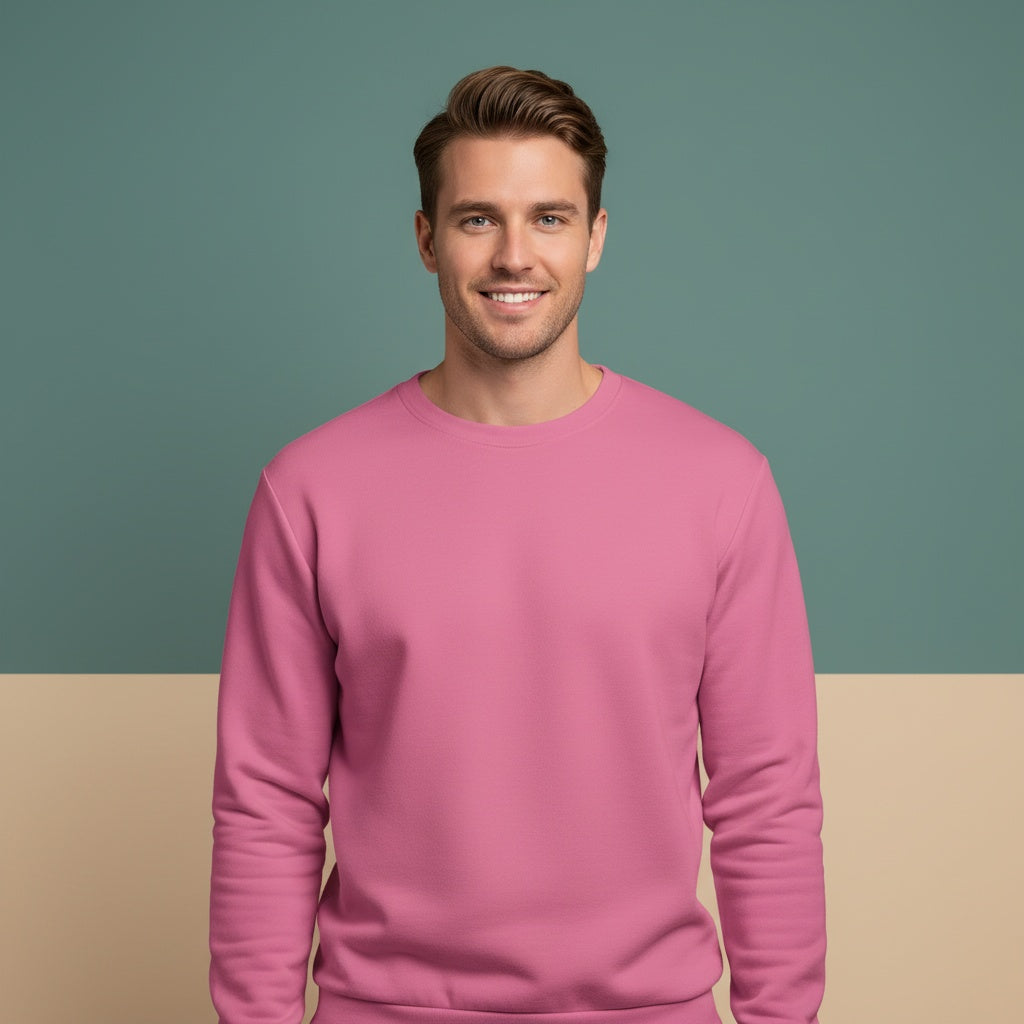 Pink Sweater Women | Unisex Pullover Sweatshirt
