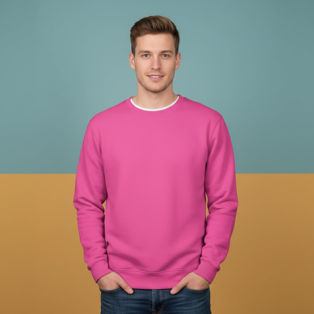 Pink Sweater | Unisex Pullover Sweatshirt