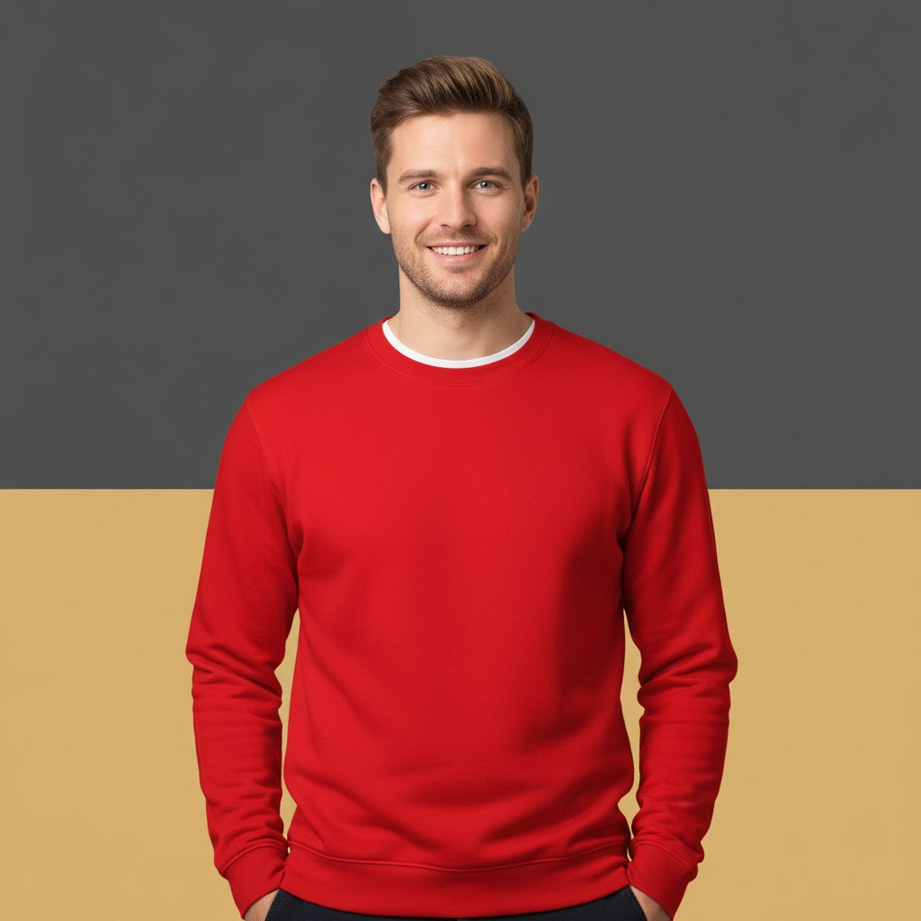 Red Sweater | Unisex Pullover Sweatshirt
