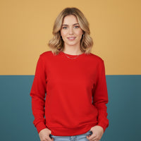 Red Sweater | Unisex Pullover Sweatshirt