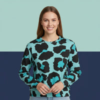 Leopard Sweater | Unisex Graphic Pullover Aesthetic Sweatshirt