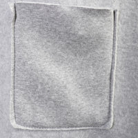 Open Front Folded Sleeve Jacket with Pockets