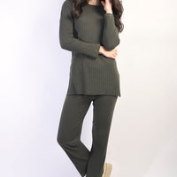 Knitted Top and Trouser Co-ord Set