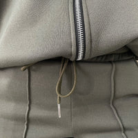 Zip Bomber Jacket and Trouser Co-ord Set