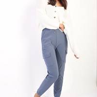 Cargo Pocket Trouser with Drawstring